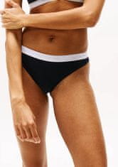 Tommy Hilfiger Dámská tanga UW0UW05539, Tm. modrá, M