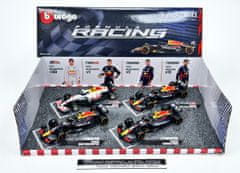 BBurago Set 4 pcs F1 Oracle Red Bull racing 2021-2023 - Bburago 1:43