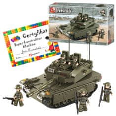 Sluban SLUBAN ARMY BLOCKS Tank Merkava 344 - B0305