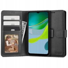 MobilPouzdra.cz Knížkové pouzdro Tech-Protect Wallet Motorola Moto E13 Black