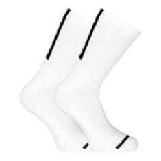 Nedeto 3PACK ponožky sportovní vysoké bílé (3NOB2) - velikost M