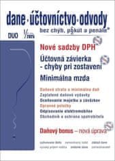 DUO 1/2025 – Nové sadzby DPH pre rok 2025