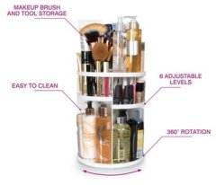 RIO MAKEUP STORAGE CAROUSEL