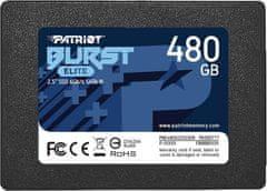 Patriot SSD disk Burst Elite 2,5" 480GB, SATA III