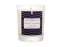 Tommy Hilfiger 180g scented candle spicy cedar, vonná svíčka