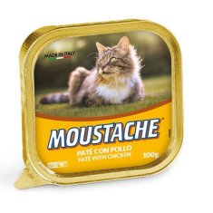 MOUSTACHE Cat Paté kuře 100g pro dospělé kočky