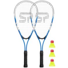 Spokey BUGY Sada na speed badminton - 2 rakety, 3 míčky, obal