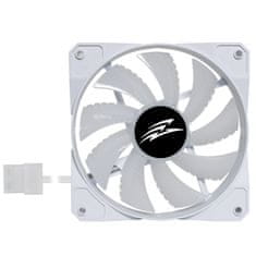 Evolveo 12FSW ventilátor 120mm, ARGB, bílý rám, slave