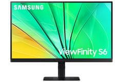 Samsung ViewFinity S6/S60D/27"/IPS/QHD/100Hz/5ms/Black/2R