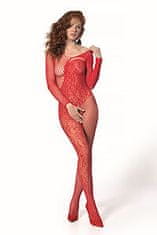 Passion Passion Bodystocking BS107 (Červená)