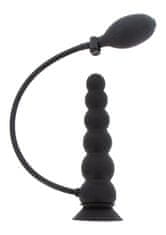 Hidden Desire Inflatable Suction Base Plug Expert (Black), nafukovací anální kolík