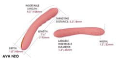svakom Svakom Ava Neo (Peach), interaktivní vibrátor s přirážením