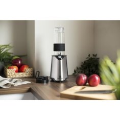 Berlingerhaus Stolní mixér BH-9447 smoothie maker s lahví Black Silver Collection