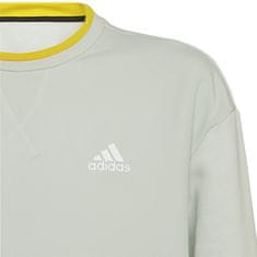 Adidas Mikina šedá 123 - 128 cm/XS Crew Fleece All Szn