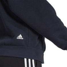 Adidas Mikina tmavomodrá 158 - 163 cm/S Essentials Pinstripe Block Fleece