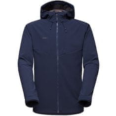 Mammut Bundy univerzálni tmavomodré XXL Softshelljacke Sapuen