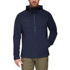 Mammut Bundy univerzálni tmavomodré XXL Softshelljacke Sapuen