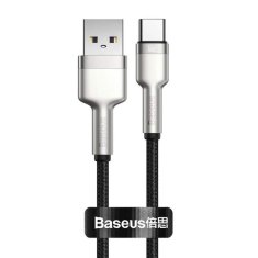 BASEUS Datový kabel Baseus Cafule USB to USB-C Baseus Cafule, 66W 6A, 0,25m černý