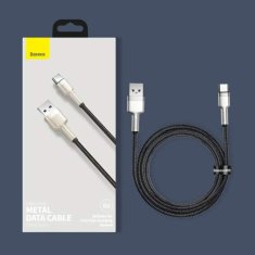 BASEUS Datový kabel Baseus Cafule USB to USB-C Baseus Cafule, 66W 6A, 0,25m černý