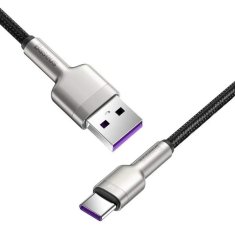 BASEUS Datový kabel Baseus Cafule USB to USB-C Baseus Cafule, 66W 6A, 0,25m černý