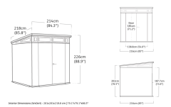 KETER CORTINA domek 7x7