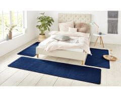 Hanse Home Kobercová sada Nasty 104447 Darkblue (Rozměry koberců 3 díly: 70x140 (2x), 70x240 (1x))