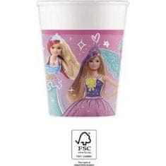 Amscan Papírové kelímky barbie 200ml, 8ks - Procos