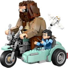 Harry Potter 76443 Hagrid a Harry na motorce