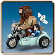 Harry Potter 76443 Hagrid a Harry na motorce