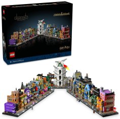 LEGO Harry Potter 76444 Kouzelnické obchody v Příčné ulici