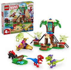 LEGO Marvel 11200 Spidey, Gobby a raptoří bitva na základně na stromě