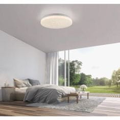 PAUL NEUHAUS JUST LIGHT LED stropní svítidlo průměr 26cm bílé hvězdné nebe nadčasový design teplá bílá 3000K LD 14275-16