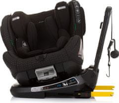 Chipolino Autosedačka Peak i-Size 40-150cm Isofix 360 Obsidian