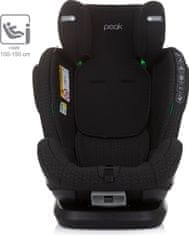 Chipolino Autosedačka Peak i-Size 40-150cm Isofix 360 Obsidian