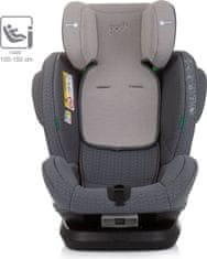 Chipolino Autosedačka Peak i-Size 40-150cm Isofix 360 Granite