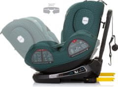 Chipolino Autosedačka Peak i-Size 40-150cm Isofix 360 Pastel Green