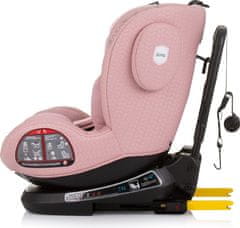 Chipolino Autosedačka Peak i-Size 40-150cm Isofix 360 Flamingo