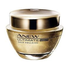 Zlatá noční kúra s Protinolem Anew Ultimate Night Gold Emulsion 50 ml