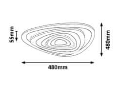 Rabalux Rabalux stropní svítidlo Taneli LED 51W CCT DIM 3099