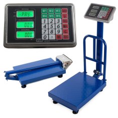 Verk 17110 Můstková skládací digitální váha 100kg/20g modrá