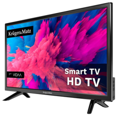 Krüger&Matz Kruger&Matz KM0224-V Smart TV 24" HD DVB-S2/S/T2/T/C H.265 HEVC