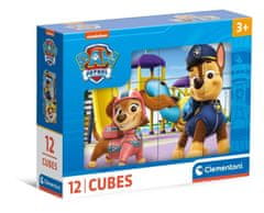 Clementoni Obrázkové kostky Paw Patrol 12 ks