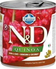 N&D Konzerva Dog Quinoa Venison & Coconut 285g