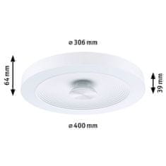 Paulmann PAULMANN LED stropní svítidlo Volea IP44 3000K / 230V 4 / 18,5W stmívatelné bílá/stříbrná 71179