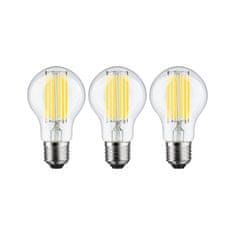 Paulmann PAULMANN Eco-Line Filament 230V LED žárovka E27 3ks-sada 5W 3000K čirá 29220