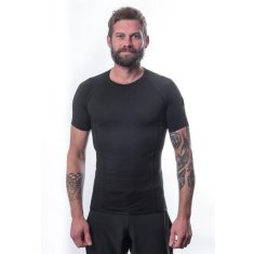 Sensor Triko Merino Air - pánské, krátký, černá - Velikost 3XL