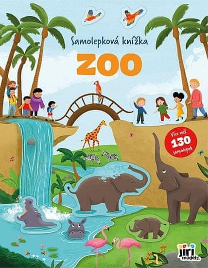 Jiri Models Samolepková knížka ZOO