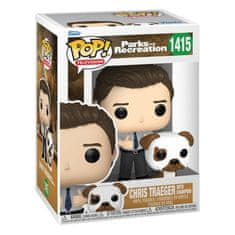 Funko POP&Buddy: Parks & Recreation - Chris & Champion