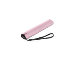 Knirps US.050 ultra light slim manual rose - lehký dámský skládací plochý deštník