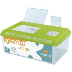 Ferplast Faunárium plast Geo Flat Large 46,7 x 30,5 x 17,5 cm (4l)